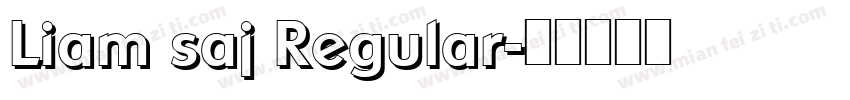 Liam saj Regular字体转换